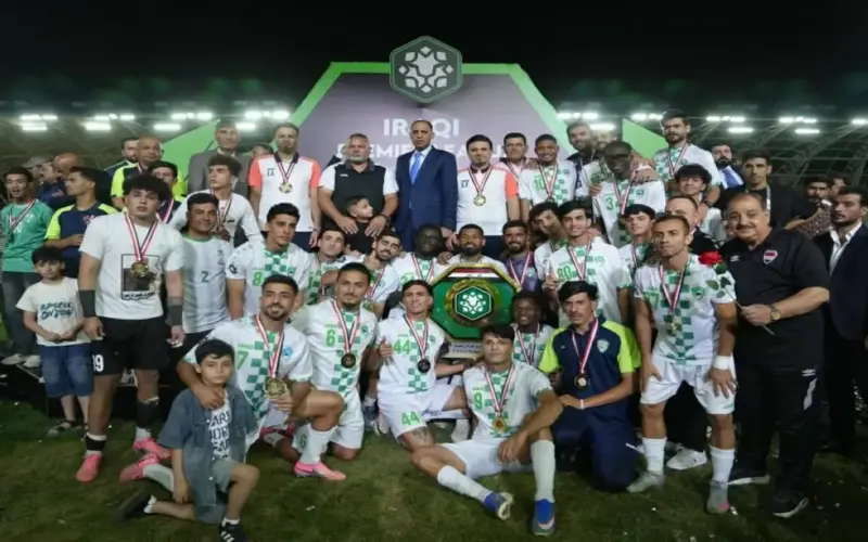الجولان بطلاً للدوري العراقي الممتاز